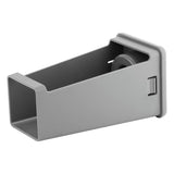 ZWILLING Z-Cut Vierkantreibe 11L x 11B x 26H cm, mit Zwei-Wege-Reibtechnologie, Auffangschale, Edelstahlklinge, 4 Reibeflächen, Kartoffelreibe, Parmesanreibe, Gemüsehobel, spülmaschinengeeignet Grau
