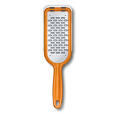 Victorinox Kitchen Utensils, Profi Küchenreibe, feine Schneide, Extra Scharf, Robuster Kunststoffgriff, orange